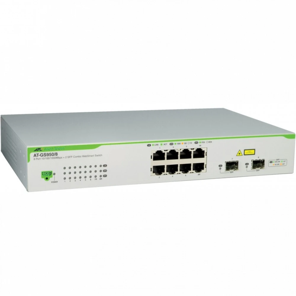 Коммутатор Allied Telesis AT-GS950/10PSV2-50 1000 Base-TX (1000 мбит/с)
