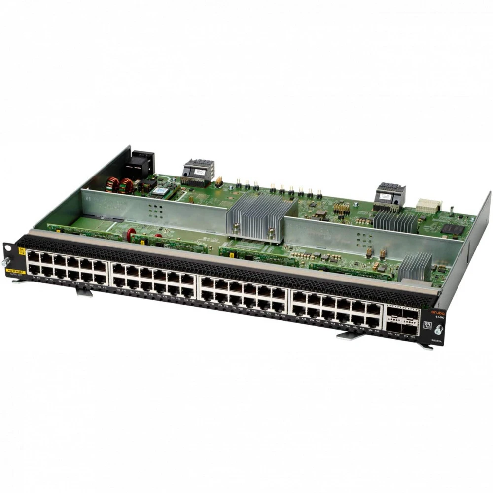 Сетевое устройство HPE Aruba 6400 48-port 1GbE Class 4 PoE Module R0X38B Модуль