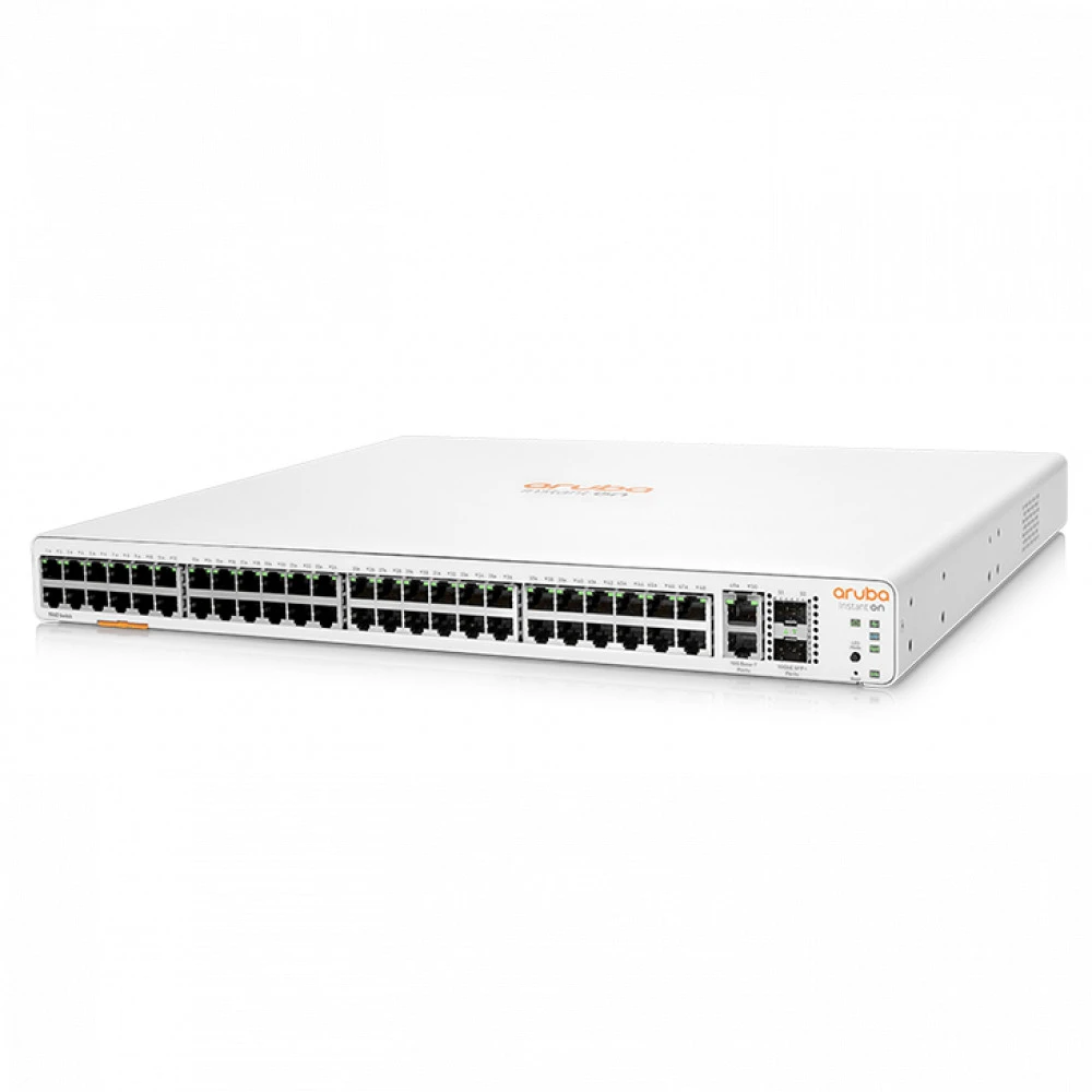 Коммутатор HPE Instant on 1960 JL808A#ABB 1000 Base-TX (1000 мбит/с), 2 SFP порта