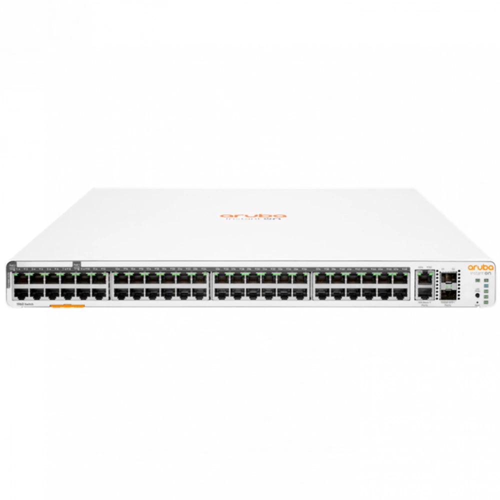 Коммутатор HPE Aruba Instant On 1960 48G JL809A 1000 Base-TX (1000 мбит/с), 2 SFP порта
