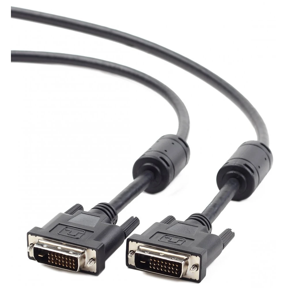 Кабель интерфейсный Cablexpert CC-DVI2-BK-6 DVI - DVI