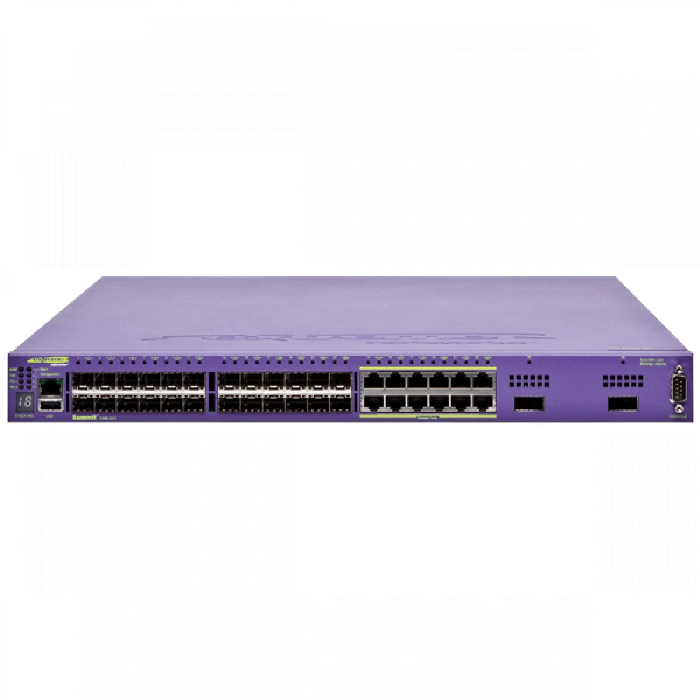 Коммутатор Extreme Summit X480-24x 16303 1000 Base-TX (1000 мбит/с), 2 SFP порта
