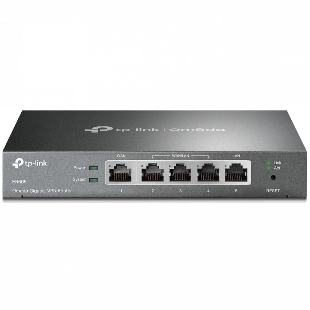 Маршрутизатор TP-Link ER605(UN) 10/100/1000 Base-TX (1000 мбит/с)