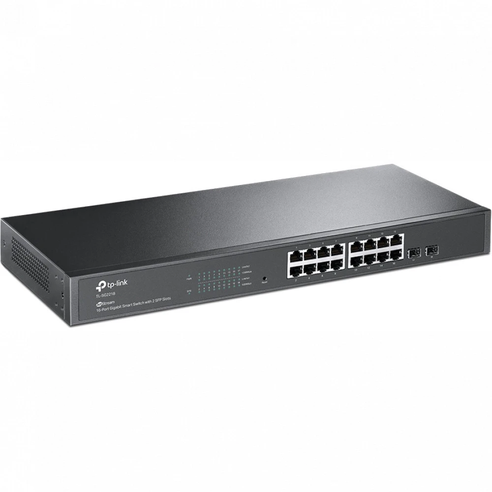 Коммутатор TP-Link TL-SG2218(UN) 1000 Base-TX (1000 мбит/с), 2 SFP порта