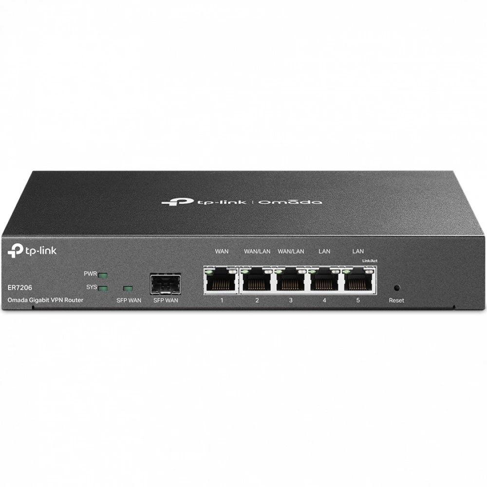 Маршрутизатор TP-Link ER7206 ER7206(UN) 10/100/1000 Base-TX (1000 мбит/с)