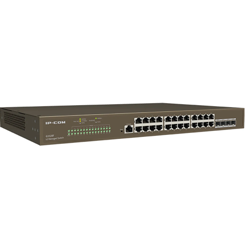 Коммутатор IP-COM G3328F 1000 Base-TX (1000 мбит/с), 4 SFP порта