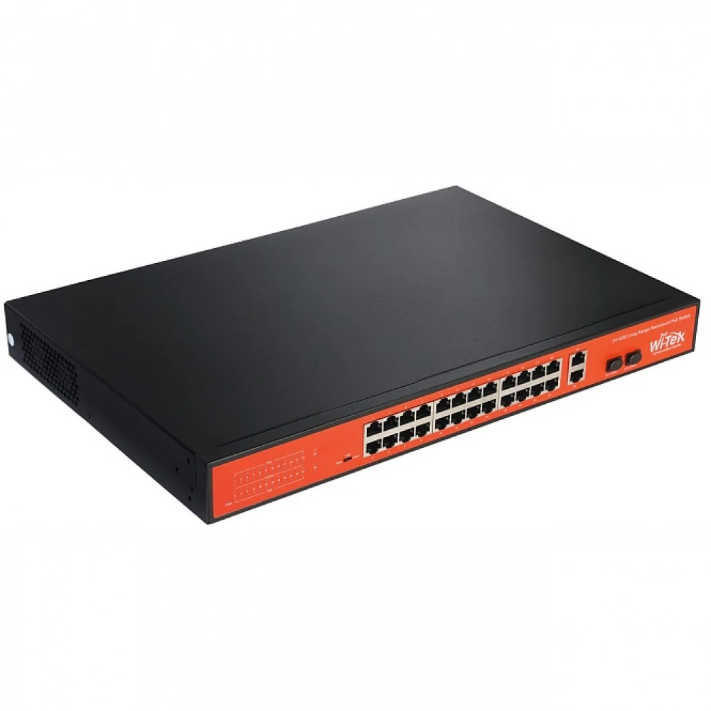 Коммутатор Wi-Tek WI-PS526G v2 100 Base-TX (100 мбит/с)