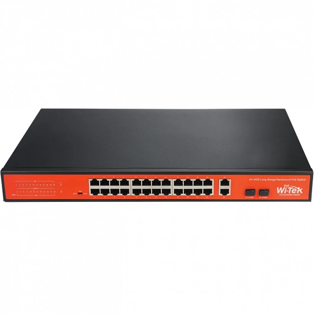 Коммутатор Wi-Tek WI-PS526G v2 100 Base-TX (100 мбит/с)