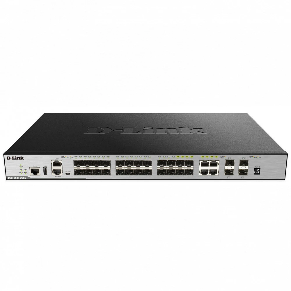 Коммутатор D-link DGS-3630-28SC/A1ASI 4 SFP порта