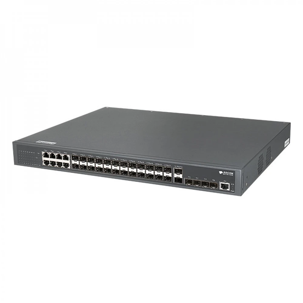 Коммутатор BDCOM S3938F 1000 Base-TX (1000 мбит/с), 6 SFP портов