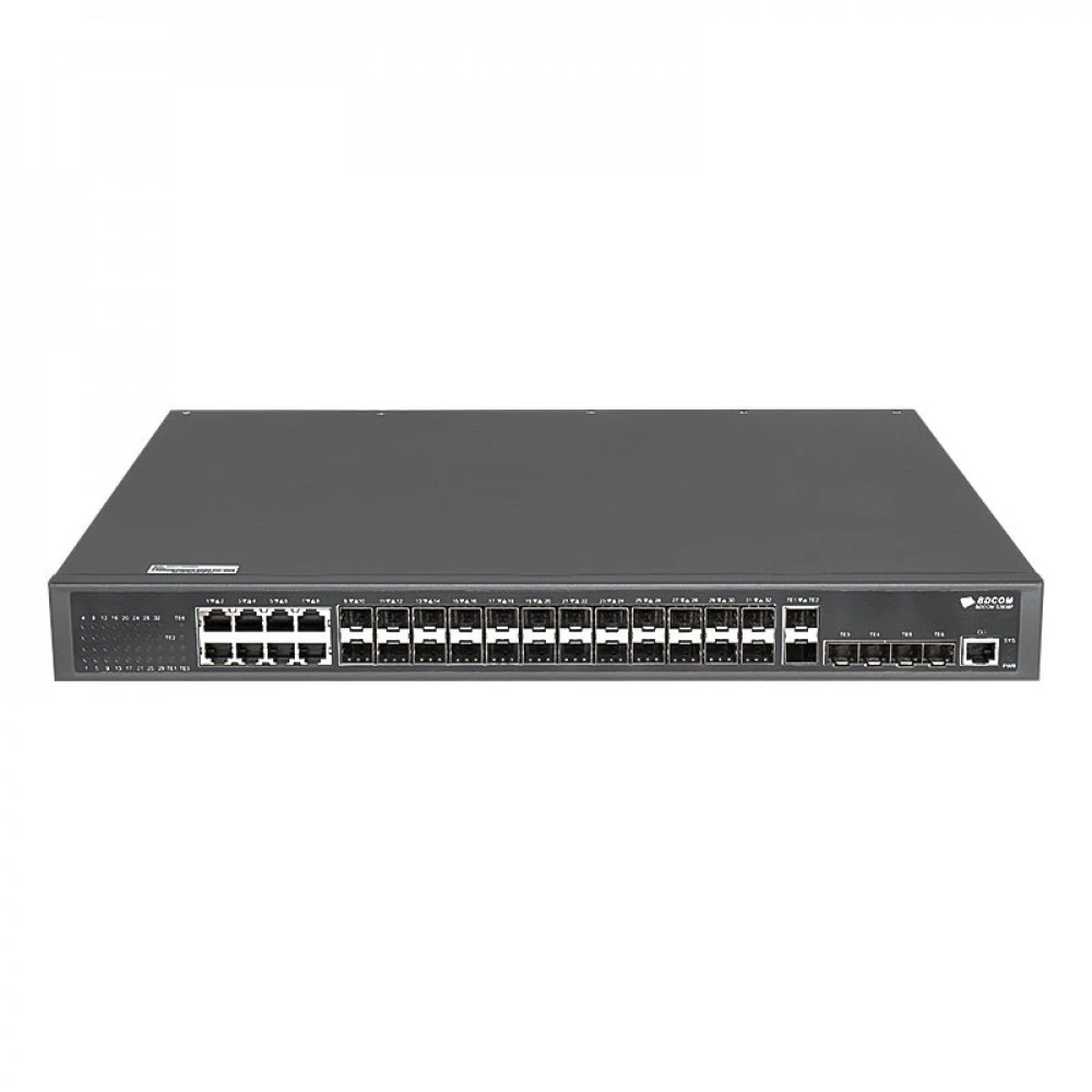 Коммутатор BDCOM S3938F 1000 Base-TX (1000 мбит/с), 6 SFP портов