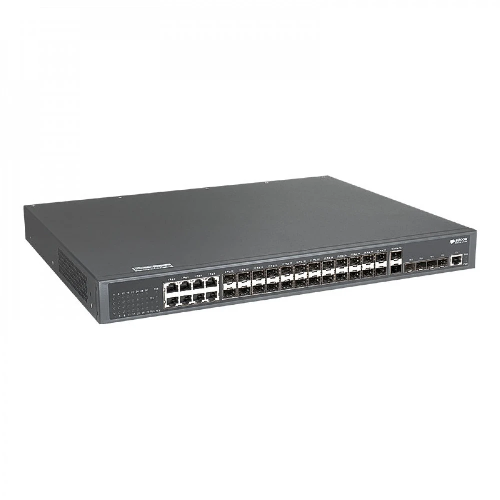 Коммутатор BDCOM S3938F 1000 Base-TX (1000 мбит/с), 6 SFP портов