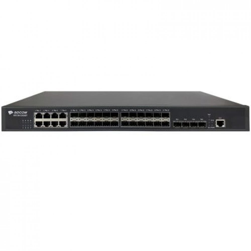 Коммутатор BDCOM S2900-24S8C4X 1000 Base-TX (1000 мбит/с), 4 SFP порта