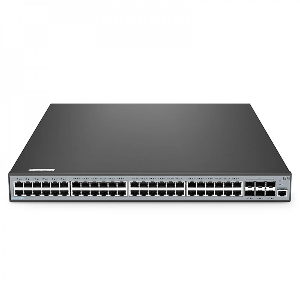 Коммутатор BDCOM S2900-48T6X 1000 Base-TX (1000 мбит/с), 6 SFP портов