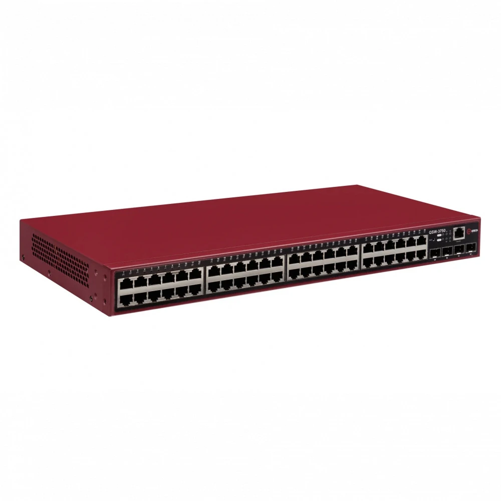 Коммутатор QTECH Управляемый коммутатор уровня L2+ QSW-3750-52T-AC-R 1000 Base-TX (1000 мбит/с), 4 SFP порта