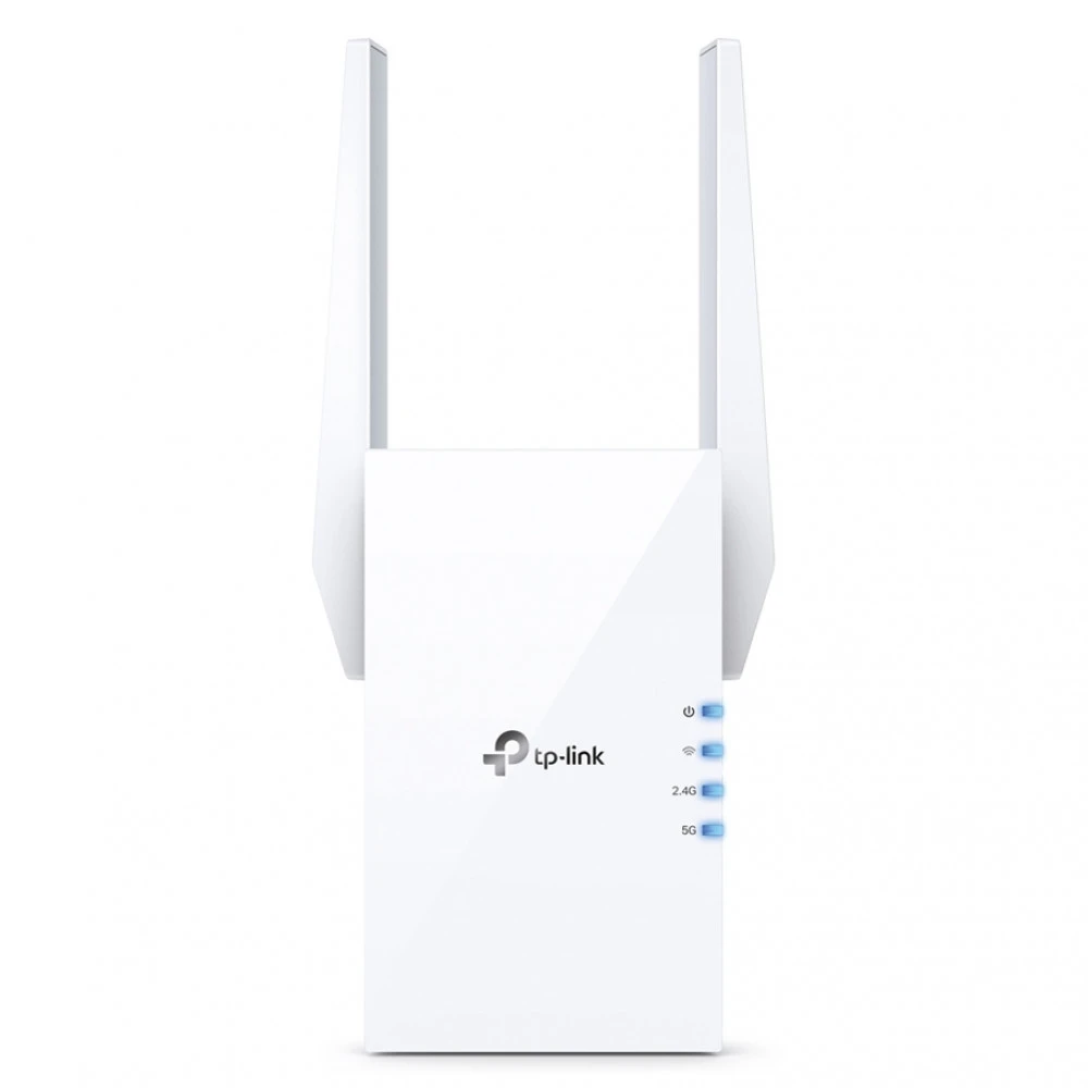 Усилитель сигнала Wi-Fi TP-Link RE505X RE505X(EU) 10/100/1000 Base-TX (1000 мбит/с), Wi-Fi 5 (802.11a/ b/ g/ n/ ac), с внешней антенной