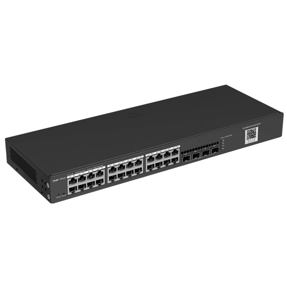 Коммутатор Ruijie RG-NBS3100-24GT4SFP 1000 Base-TX (1000 мбит/с), 4 SFP порта