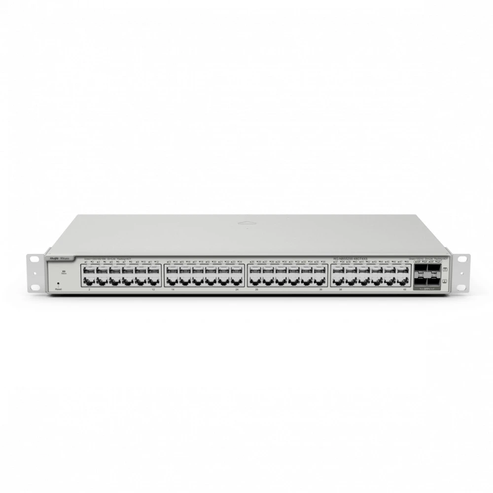 Коммутатор Ruijie Reyee RG-NBS5200-48GT4XS 1000 Base-TX (1000 мбит/с), 4 SFP порта