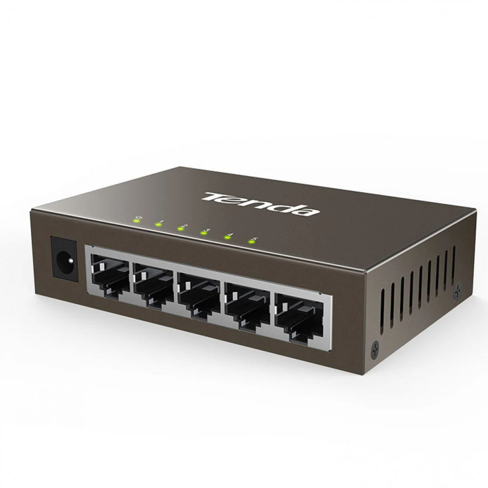 Коммутатор TENDA TEG1005D 1000 Base-TX (1000 мбит/с)