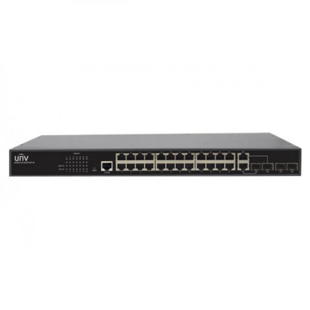 Коммутатор UNV NSW5110-24GT4GP-IN 1000 Base-T (1000 мбит/с), 2 SFP порта