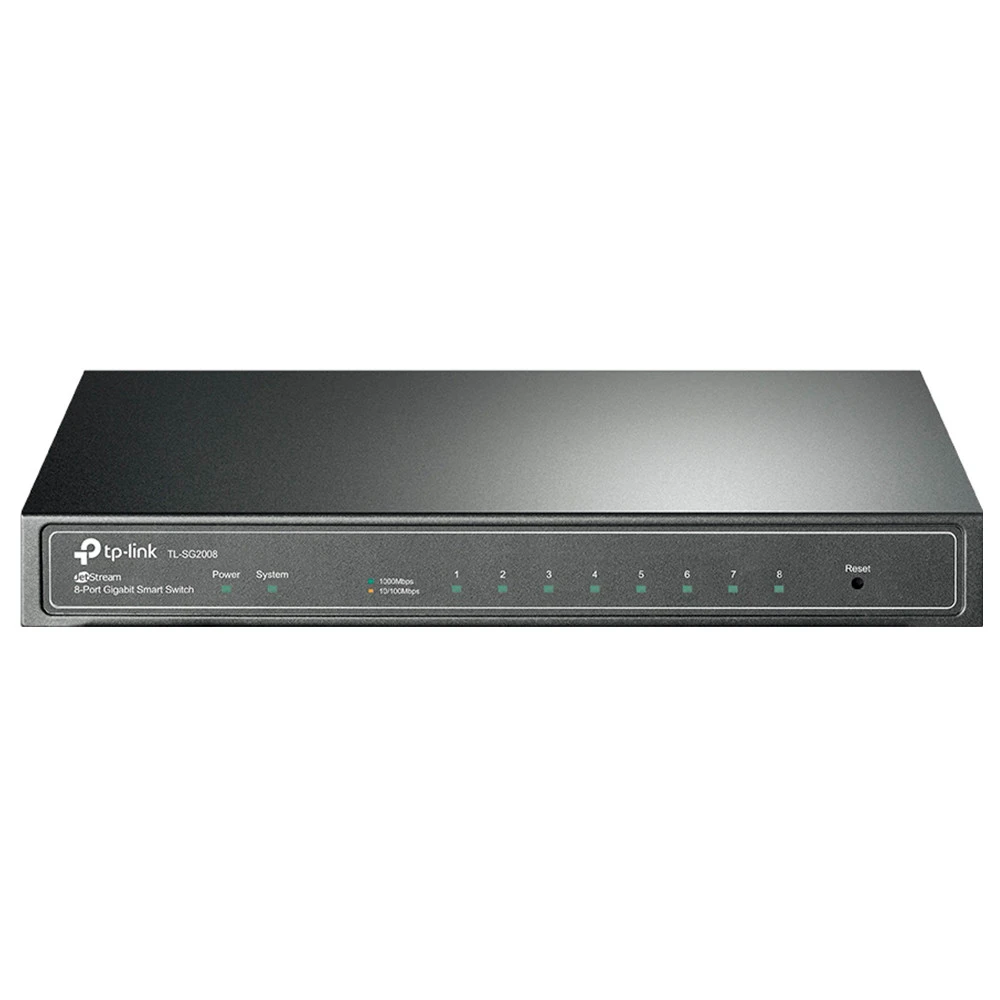 Коммутатор TP-Link TL-SG2008 1000 Base-TX (1000 мбит/с)