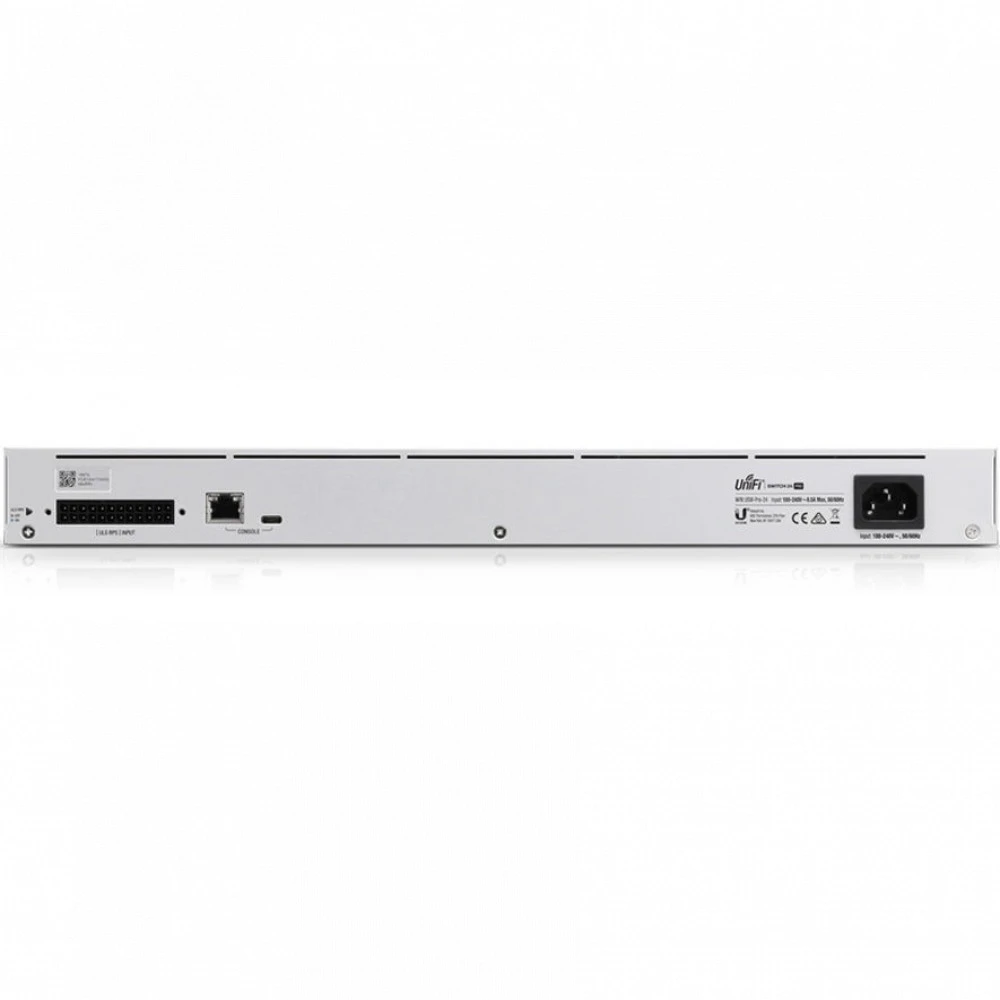 Коммутатор Ubiquiti UniFi 24Port Gigabit Switch with SFP USW-24 1000 Base-TX (1000 мбит/с), 2 SFP порта