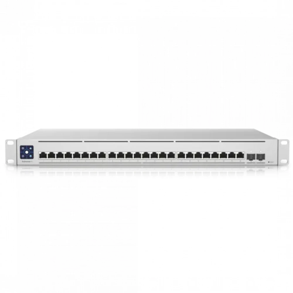 Коммутатор Ubiquiti Switch Enterprise XG 24 Layer 3 USW-ENTERPRISEXG-24 10 GBase-T (10000 мбит/с), 2 SFP порта