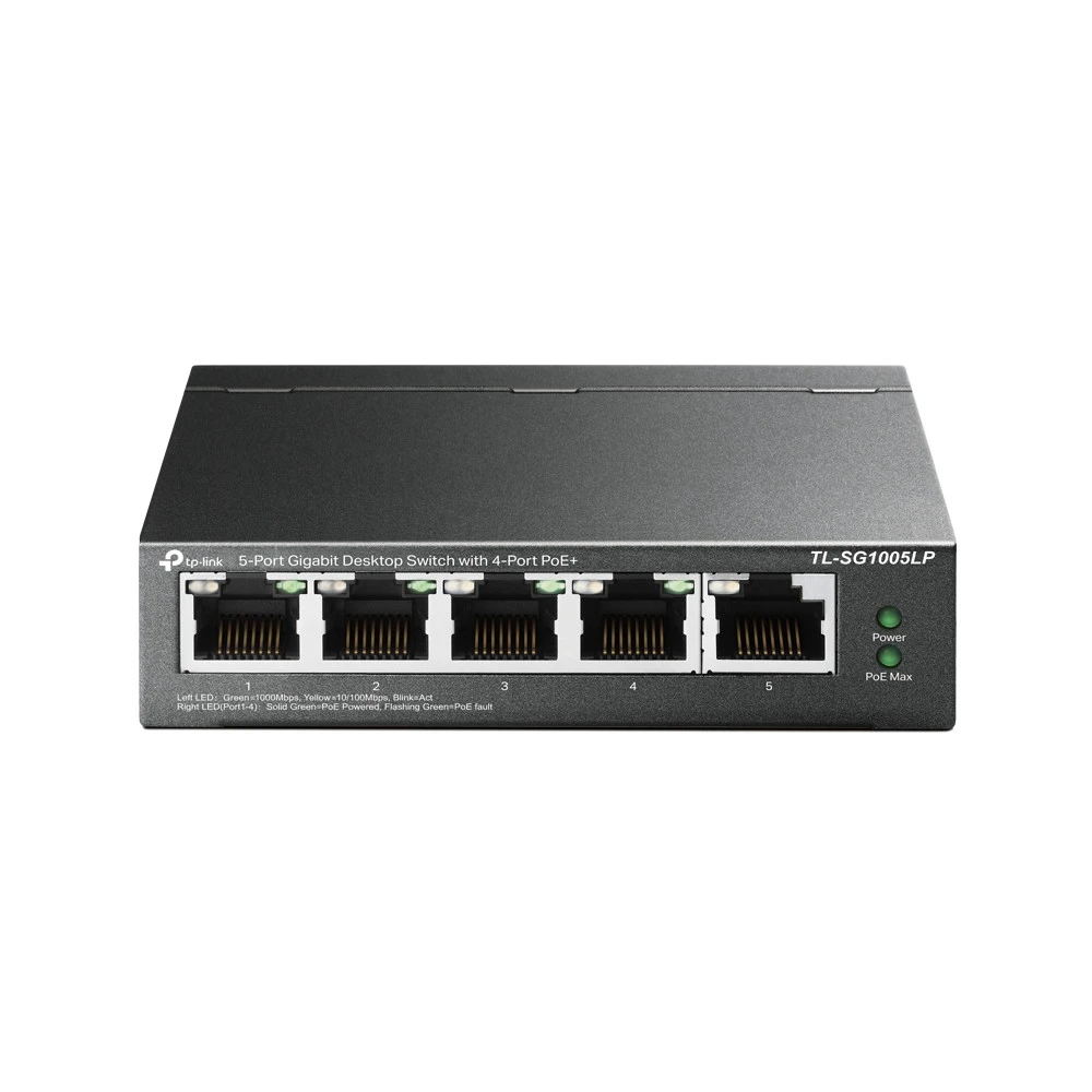 Коммутатор TP-Link (SOHO) SG1005LP TL-SG1005LP 1000 Base-T (1000 мбит/с)