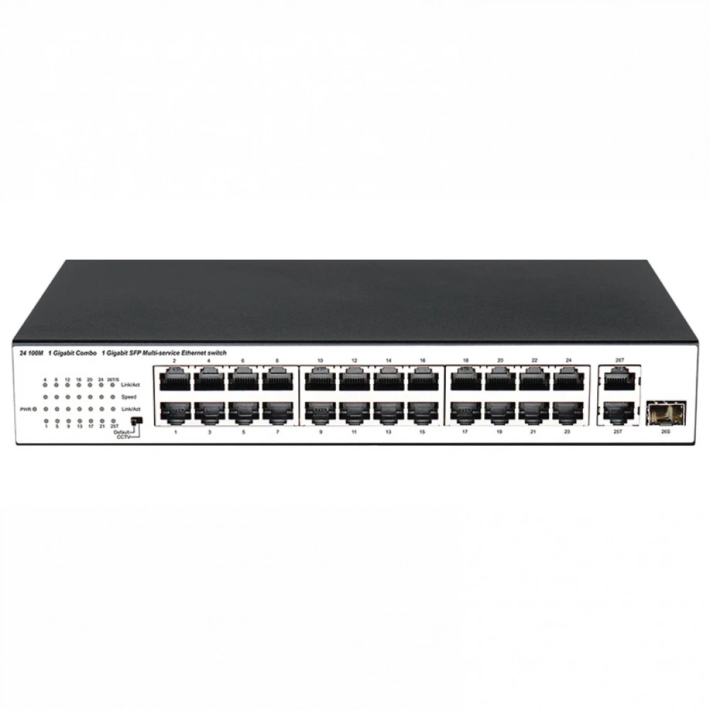Коммутатор BDCOM S1226L 100 Base-TX (100 мбит/с)