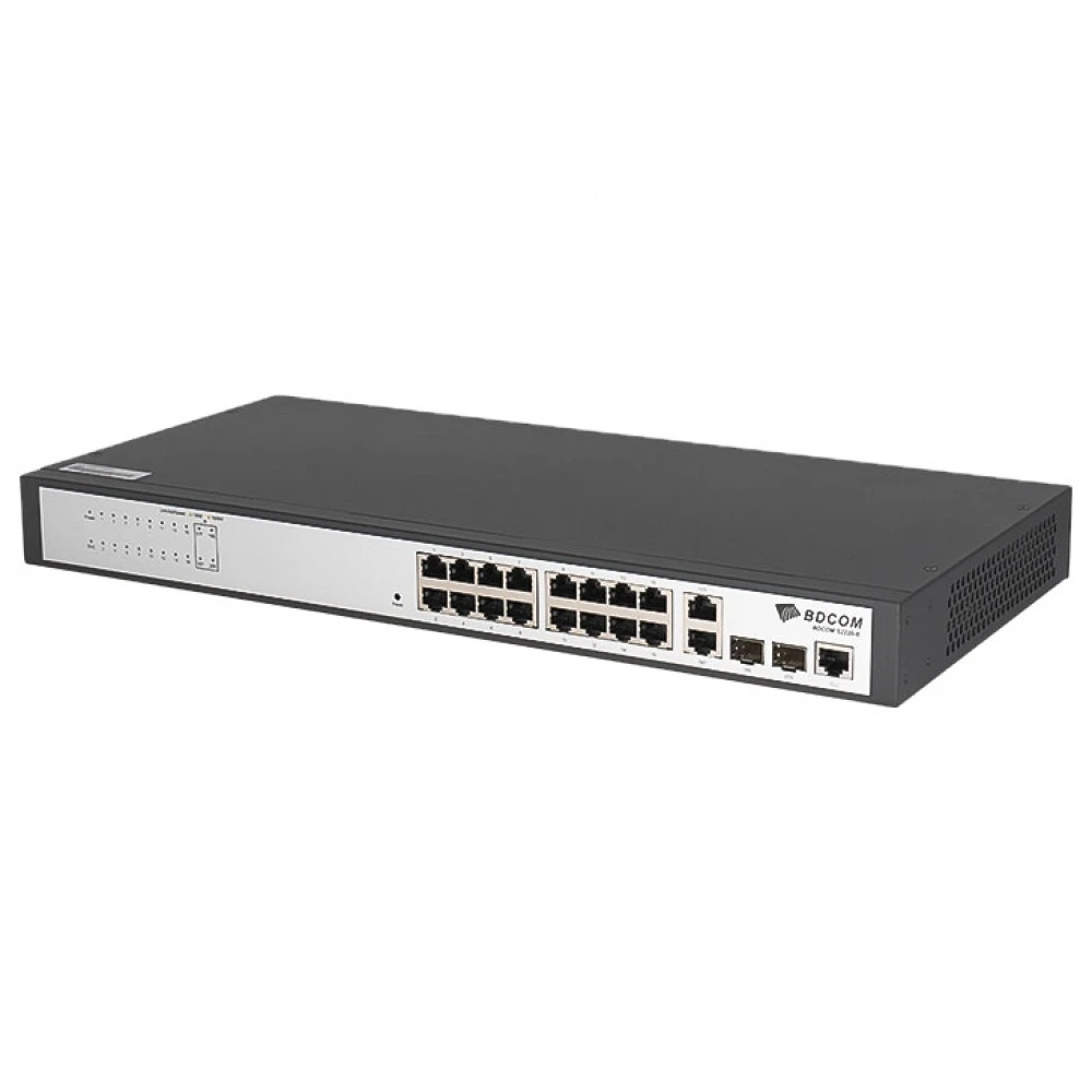 Коммутатор BDCOM S2220-B 100 Base-TX (100 мбит/с), 2 SFP порта