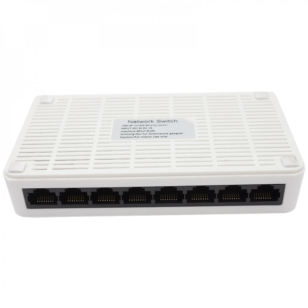 Коммутатор HTF HT-S1008D 100 Base-TX (100 мбит/с)