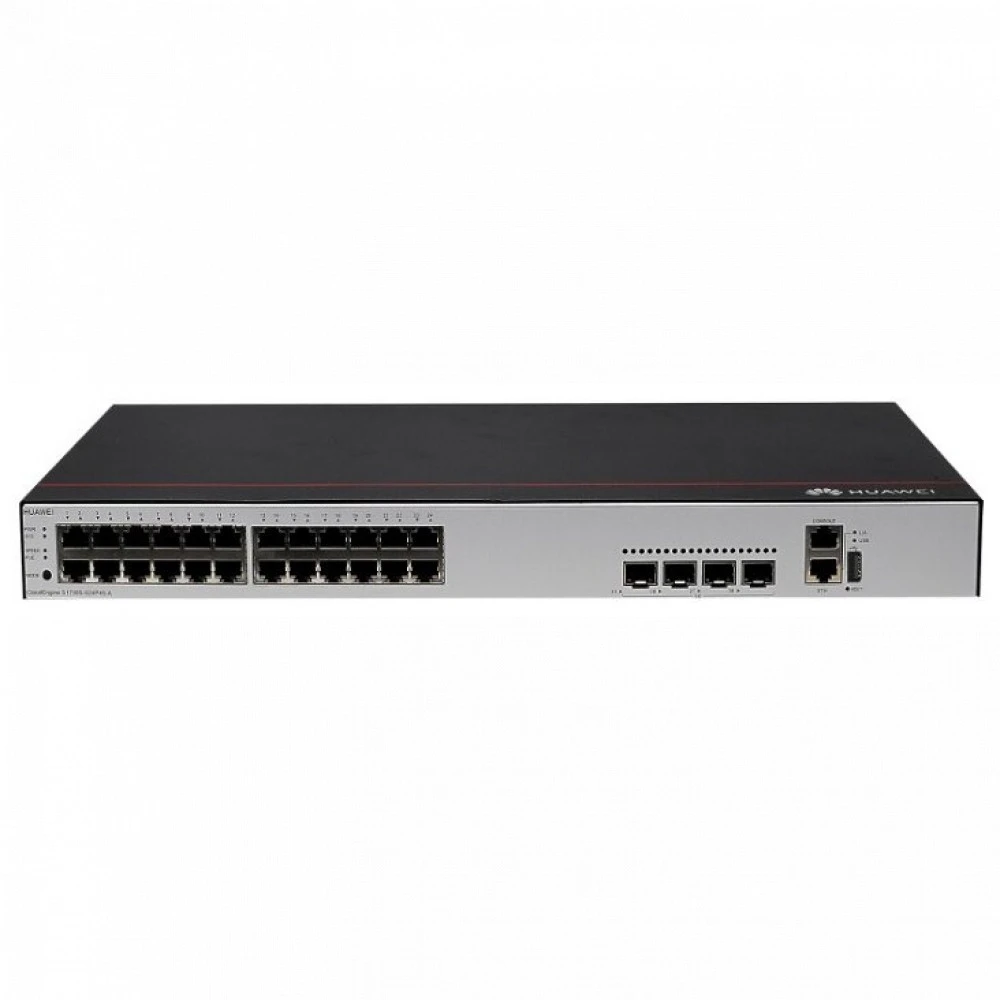 Коммутатор Huawei S1730S-S24P4S-A1 98011506 1000 Base-TX (1000 мбит/с), 4 SFP порта