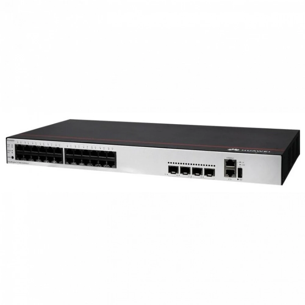 Коммутатор Huawei S1730S-S24P4S-A1 98011506 1000 Base-TX (1000 мбит/с), 4 SFP порта