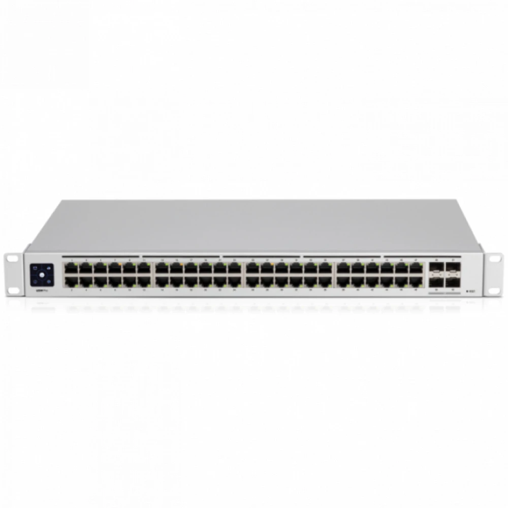 Коммутатор Ubiquiti UniFi Professional 48Port Gigabit Switch USW-Pro-48-EU 1000 Base-TX (1000 мбит/с), 4 SFP порта