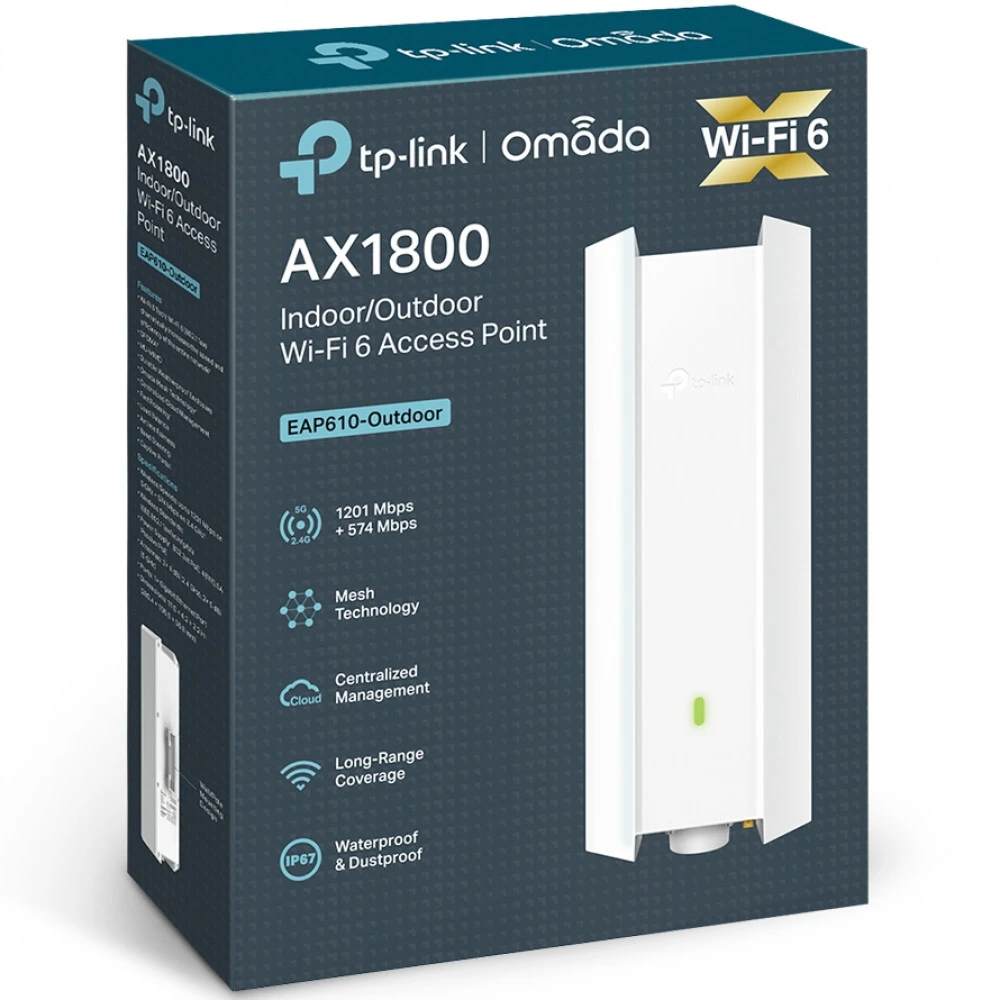 WiFi точка доступа TP-Link EAP610-OUTDOOR/V.1.0/V1.2