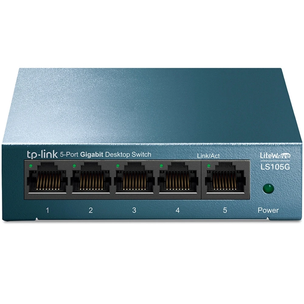 Коммутатор TP-Link LS105G(UN) V1.0/1.20 1000 Base-TX (1000 мбит/с)