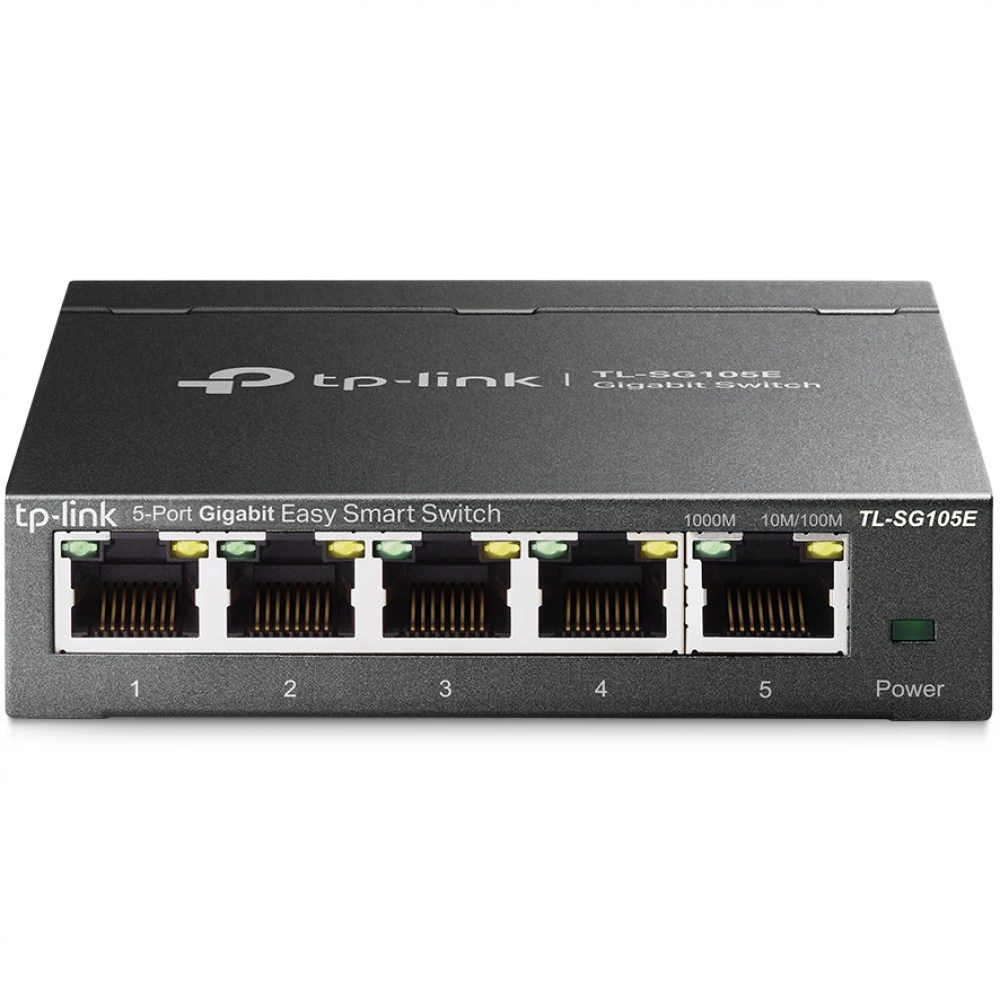 Коммутатор TP-Link TL-SG105E(UN) V5.0 1000 Base-TX (1000 мбит/с)