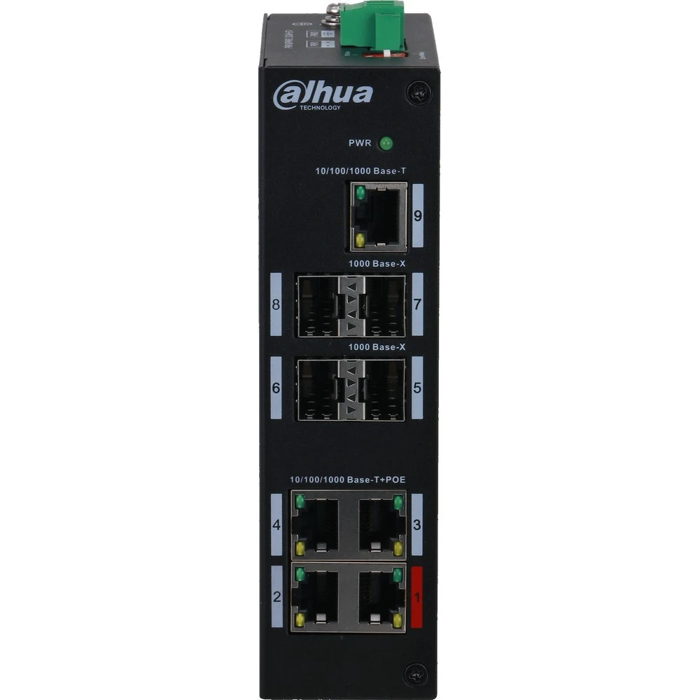 Коммутатор Dahua DH-PFS3409-4GT-96 1000 Base-TX (1000 мбит/с), 4 SFP порта
