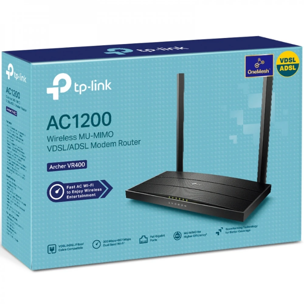 Маршрутизатор для дома TP-Link (SOHO) Archer VR400 Ver 3.0