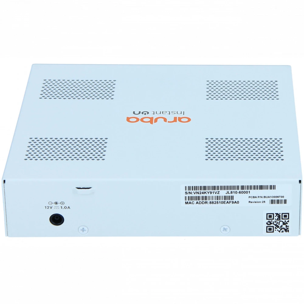Коммутатор HPE Instant On 1830 8G Switch JL810A#ABB 1000 Base-T (1000 мбит/с)
