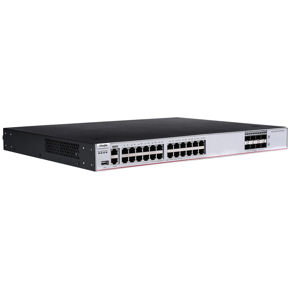 Коммутатор Ruijie RG-S5760C-24GT8XS-X 1000 Base-TX (1000 мбит/с), 8 SFP портов