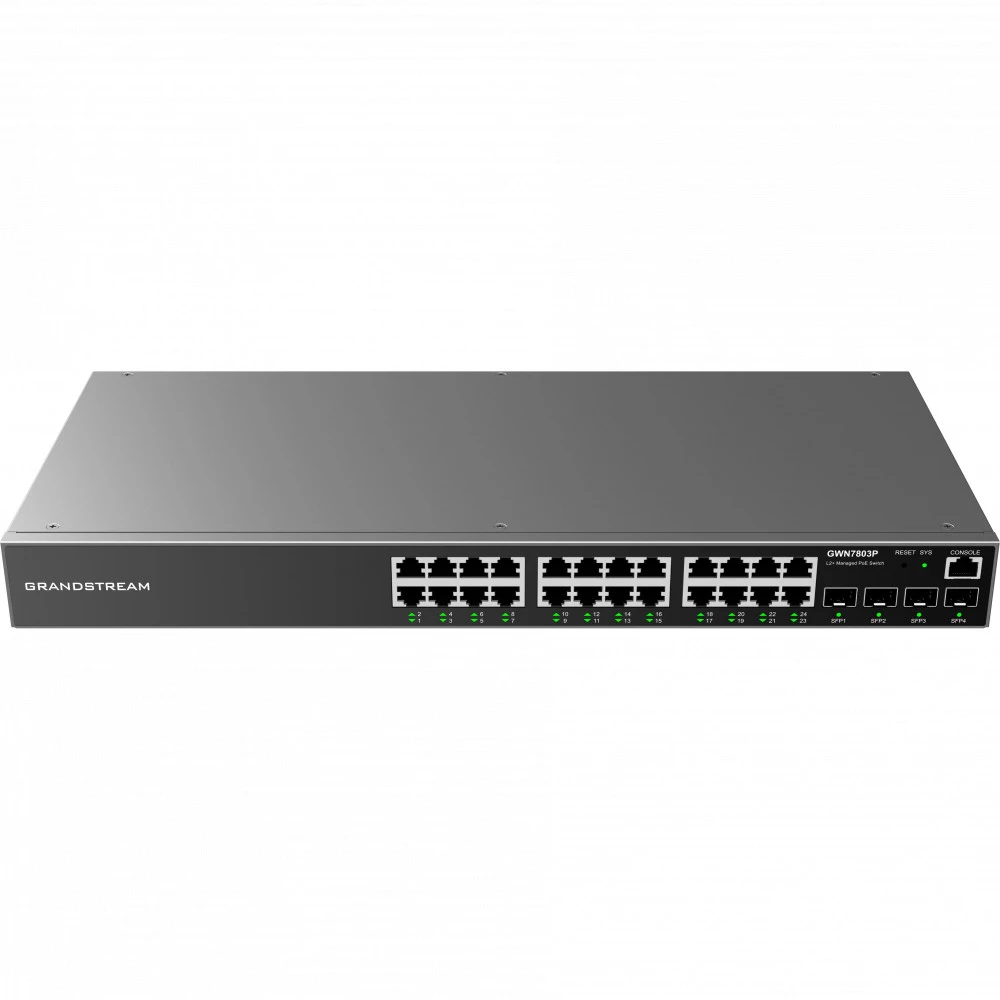 Коммутатор Grandstream GWN7803P 1000 Base-TX (1000 мбит/с), 4 SFP порта