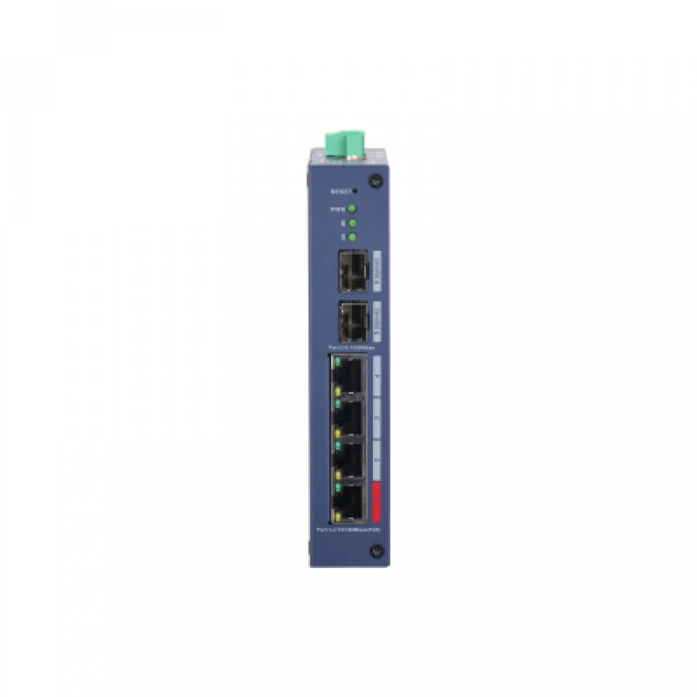 Коммутатор Dahua DH-CHS4206-4ET-90 1000 Base-T (1000 мбит/с), 2 SFP порта