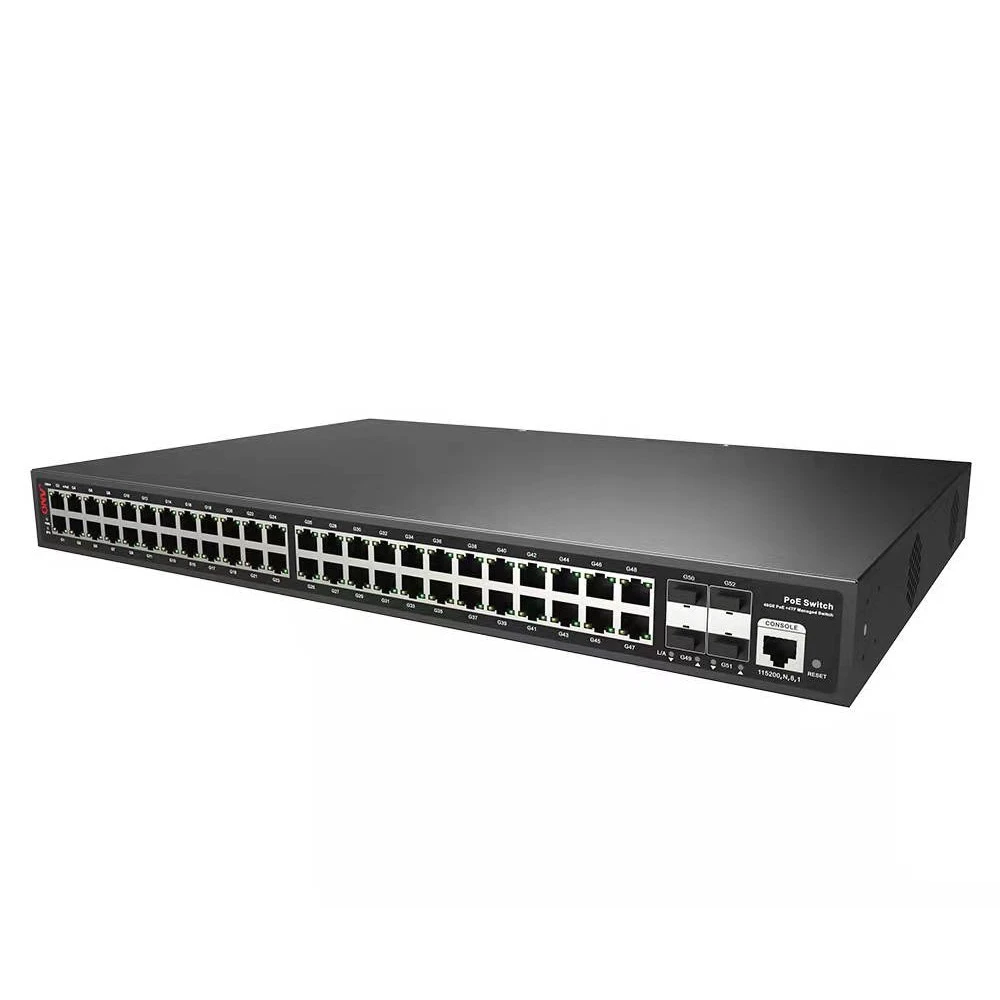 Коммутатор ONV POE33052PFM 1000 Base-TX (1000 мбит/с), 4 SFP порта