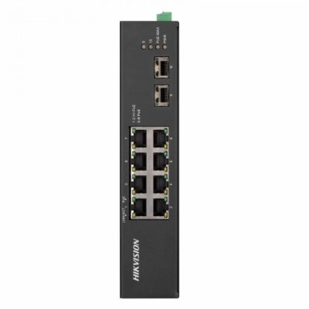 Коммутатор Hikvision DS-3T0510HP DS-3T0510HP/No Power unit 1000 Base-T (1000 мбит/с), 2 SFP порта