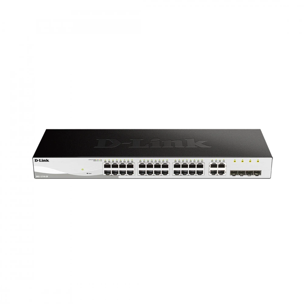 Коммутатор D-link DGS-1210-28P/FL2A 1000 Base-T (1000 мбит/с), 4 SFP порта