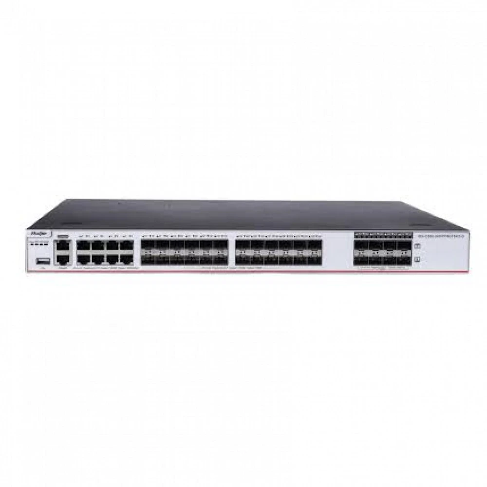 Коммутатор Ruijie RG-CS85-24SFP/8GT8XS-D 1000 Base-T (1000 мбит/с), 16 SFP портов