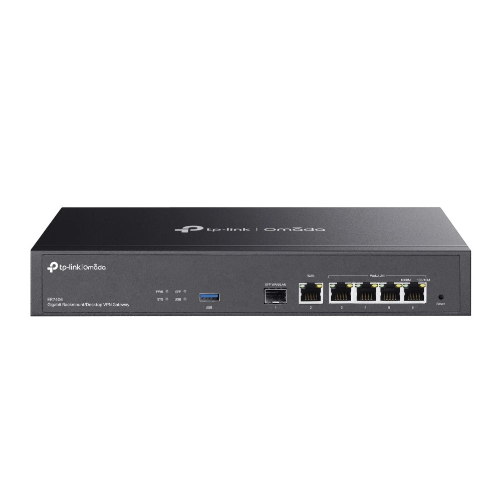 Маршрутизатор TP-Link ER7406 10/100/1000 Base-TX (1000 мбит/с)