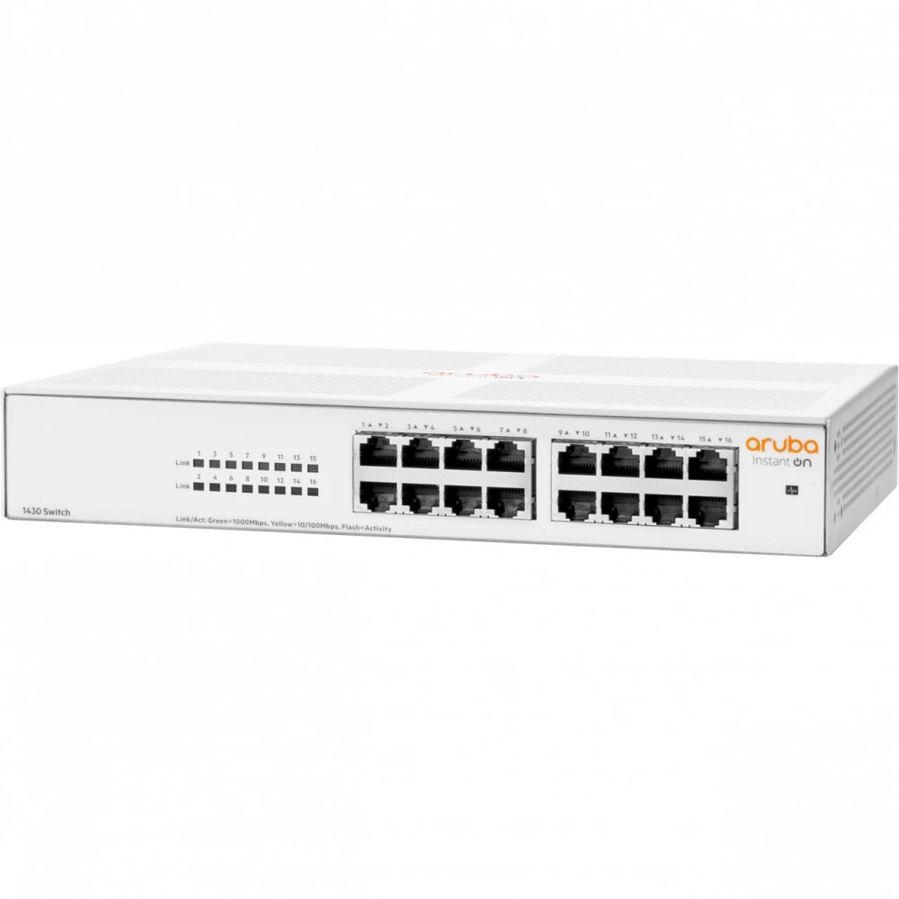 Коммутатор HPE Aruba Instant on 1430 16G R8R47A 1000 Base-T (1000 мбит/с)