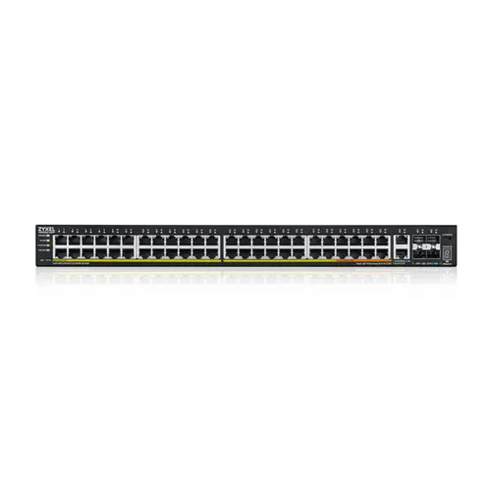 Коммутатор Zyxel XGS2220-54FP-EU0101F 1000 Base-T (1000 мбит/с), 4 SFP порта